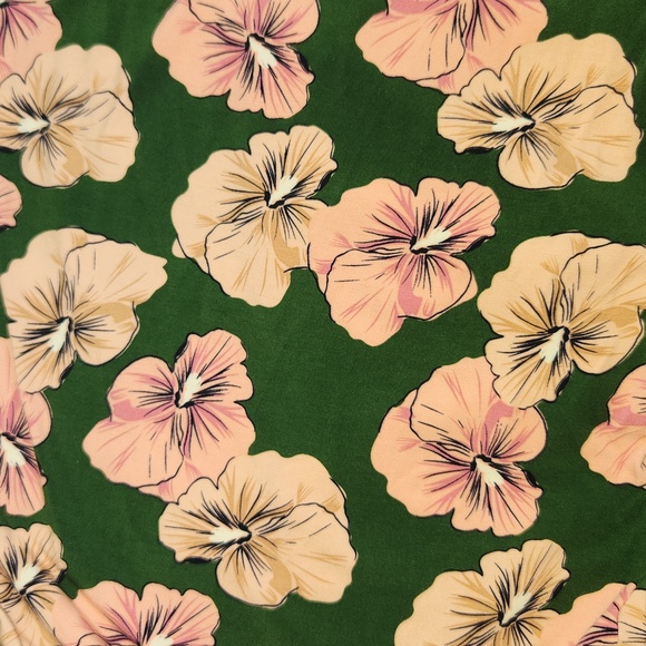 New Ava Sky Skirt Ker Peony Aloha Bloom M Maxi Pencil Hibiscus Fighting Eel Long - Picture 15 of 15